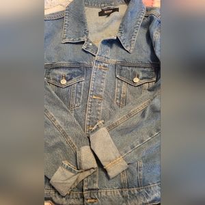HUDSON plus size denim jacket